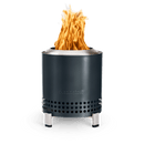 Brasero de mesa Solo Stove Mesa XL con soporte | Mini fogata exterior de baja emisión de humo para zonas urbanas y suburbanas | Funciona con pellets o leña