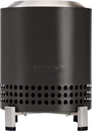Brasero de mesa Solo Stove Mesa XL con soporte | Mini fogata exterior de baja emisión de humo para zonas urbanas y suburbanas | Funciona con pellets o leña