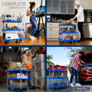 Three Shelf Utility Cart
