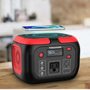 Estación de energía portátil Tomahawk, batería de litio de respaldo de 155Wh 200W y 4 puertos, toma de corriente CA CC, salida de onda sinusoidal pura de 60W USB-C USB-A, digital, luz LED para camping al aire libre, RV