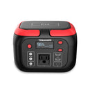Estación de energía portátil Tomahawk, batería de litio de respaldo de 155Wh 200W y 4 puertos, toma de corriente CA CC, salida de onda sinusoidal pura de 60W USB-C USB-A, digital, luz LED para camping al aire libre, RV