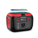 Estación de energía portátil Tomahawk, batería de litio de respaldo de 155Wh 200W y 4 puertos, toma de corriente CA CC, salida de onda sinusoidal pura de 60W USB-C USB-A, digital, luz LED para camping al aire libre, RV