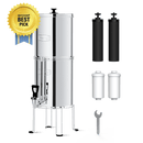 Waterdrop - 2.25-gallon King Tank Gravity Water Filter System, With Stand