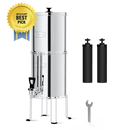 Waterdrop - 2.25-gallon King Tank Gravity Water Filter System, With Stand