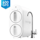 Waterdrop - Sistema de filtración de agua por ósmosis inversa para el hogar, G2P600 