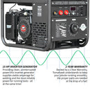 Soldador Generador de 210 Amperes Accionado por Motor 2000 Watts 15 HP a Gasolina