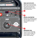 Soldador Generador de 210 Amperes Accionado por Motor 2000 Watts 15 HP a Gasolina