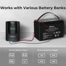 Renogy RVSCC - Battery Voltage Sensor Housing and Wire with Ring Terminal