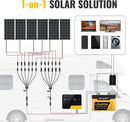 Conectores paralelos para paneles solares BougeRV Solar Y Cable extra largo de 6 a 1