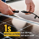 Conectores paralelos para paneles solares BougeRV Solar Y Cable extra largo de 6 a 1