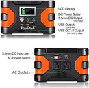 Flashfish EA150 200W Peak Power Station Camping Solar Generator