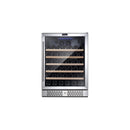 Empava 24 Inch Wine Cooler Wine Fridge 52 Bottles WC03S