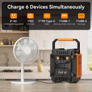 Gofort Portable Power Station for Home, Outdoors RV/Van Camping, Fishing, Blackout