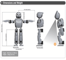 ROBOTIS DARWIN MINI 3D printable & programmable Humanoid Robot Smart Toys Robotis
