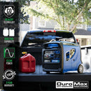 REFURB DuroMax XP4500iH 4,500 Peak Watt Dual Fuel Inverter Generator With Carbon Monoxide Detectors + UBS Ports (Grade A)